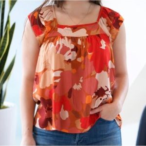 Sanctuary ruffle cami top